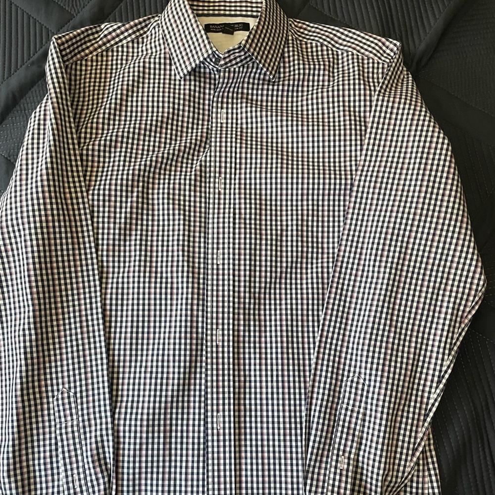 Banana Republic Mens Small Dress Shirt